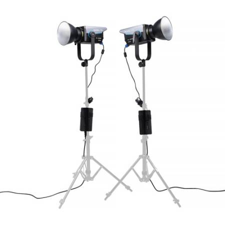 Nanlite FC-300B 2KIT - zestaw, 2x lampa FC-300B Bi-Color, 2700-6500K, CRI 96, 350W, walizka, akcesoria